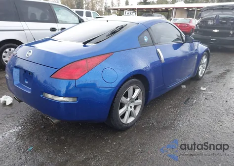 2004 Nissan 350Z Coupe из США, поврежденный, VIN JN1AZ34E34T06382